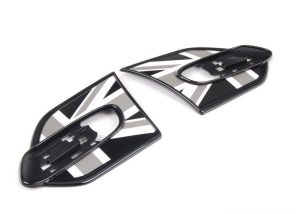 MINI NEW OEM F55 F56 F57 SIDE SCUTTLE PAD SET BLACK JACK PAIR LEFT RIGHT 51142347947