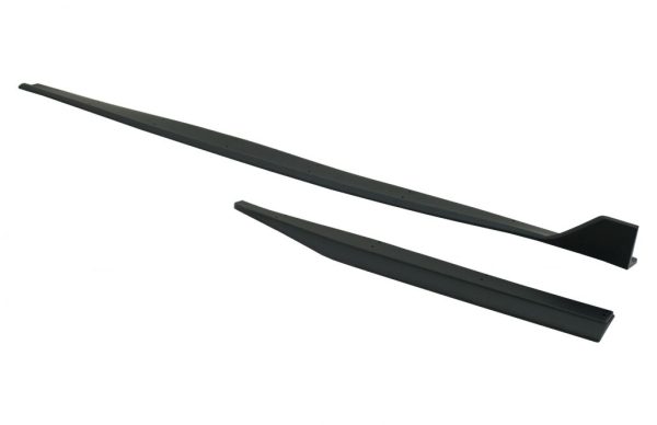 Add-On Side Skirts Extensions Splitters suitable for FORD Mustang Mk6 VI Sixth Generation (2015-2020) GT 500 Design - Image 5