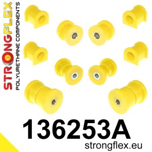 136253A: Front suspension and ream beam bush kit SPORT