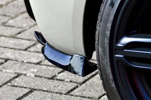 Black Gloss Performance Rear Bumper Side Flaps / Splitters For Audi TT 8J S-Line 06-14