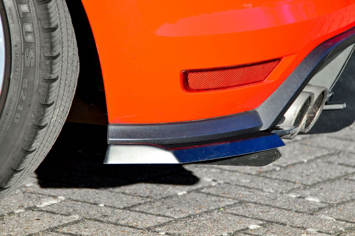 Black Gloss Performance Rear Bumper Side Flaps / Splitters For VW Polo GTI 6C 14-17 - Image 3