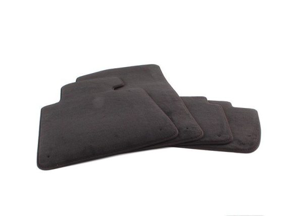 NEW GENUINE BMW 3 SERIES E46 CARPETED FLOOR MAT SET VELOUR LHD 4PCS 51478201222 - Image 2