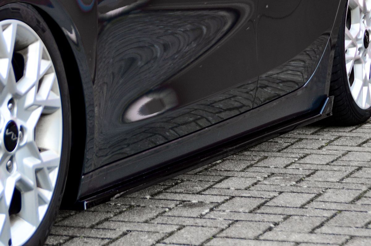 Performance Side skirts addons / Blades / diffusers / sill covers with Wing For Kia Ceed CD Sportswagon 2021+