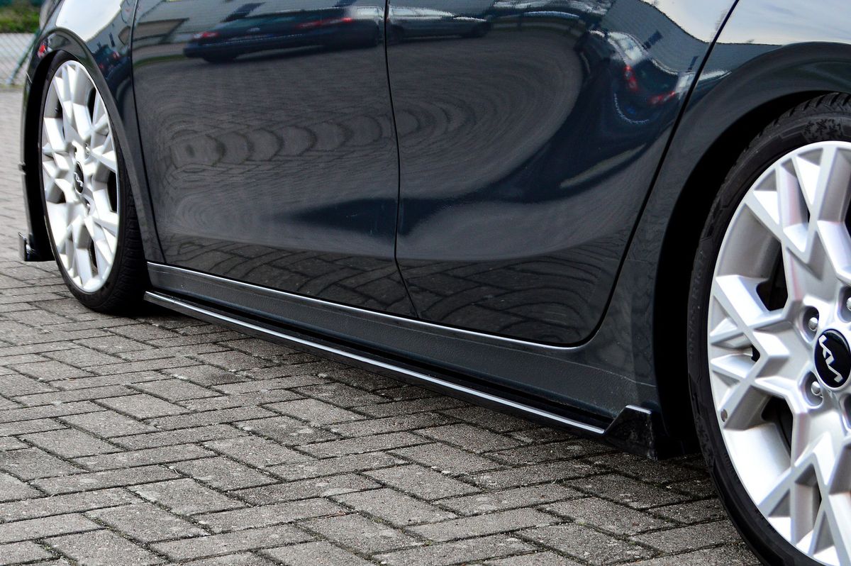 Performance Side skirts addons / Blades / diffusers / sill covers with Wing For Kia Ceed CD Sportswagon 2021+ - Image 3