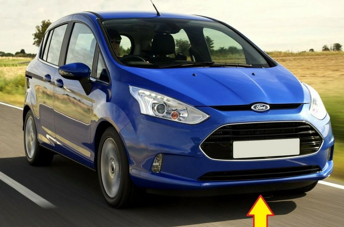 NEW GENUINE FORD B-MAX 2012- FRONT BUMPER LOWER BLACK STONE DEFLECTOR 1820517 - Image 4