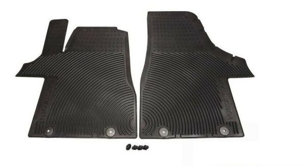 NEW GENUINE VOLKSWAGEN VW TRANSPORTER T5 T6 ALL WEATHER FRONT FLOOR MATS LHD 7H1061551D041 - Image 3