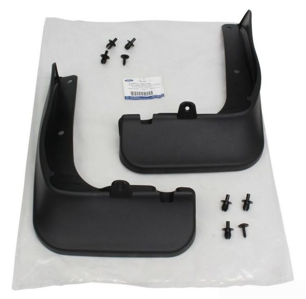 NEW GENUINE FORD B-MAX 2012- FRONT WHEELS MUD FLAPS SPLASH GUARDS SET 1800024 - Image 3