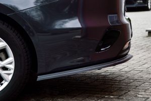 Black Gloss Performance Rear Bumper Side Flaps / Splitters For Kia Ceed CD Sportswagon 2021+