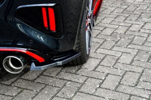 Performance Rear Bumper Side Flaps / Splitters For Kia Ceed CD GT Facelift  2021+