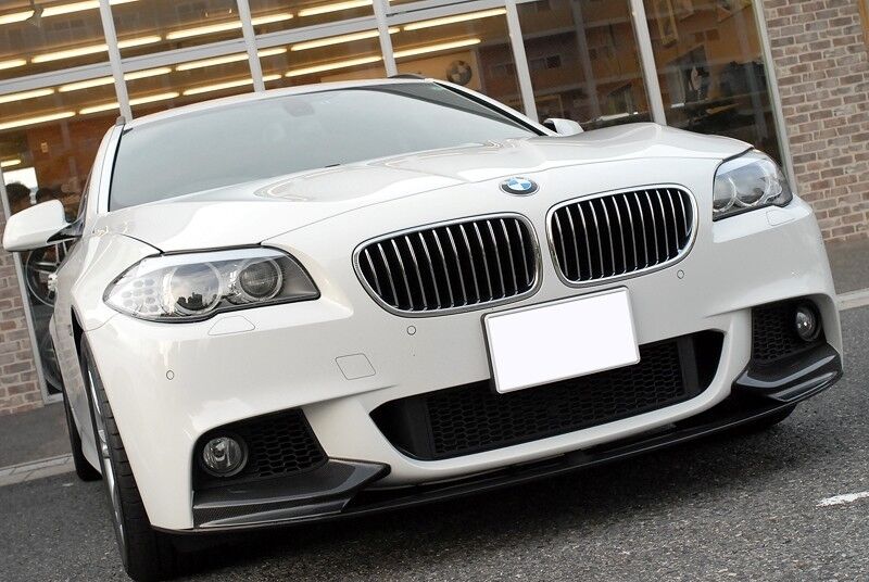 Air Diffuser and Front Bumper Spoiler Lip Package suitable for BMW F10 F11 5 Series (2011-2017) M-Performance Design - Image 8
