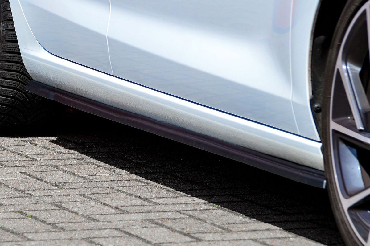 Black Gloss Performance Side skirts addons / Blades / diffusers / sill covers For Hyundai I30 N-Line 2021+ - Image 2