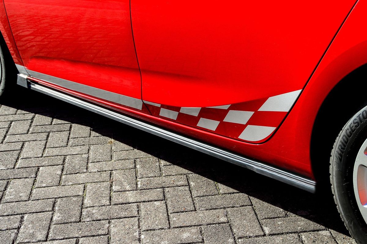 Performance Side skirts addons / Blades / diffusers / sill covers with Wing Hyundai I30 N-Line 2021+ - Image 3