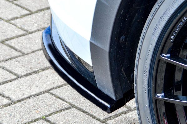 Black Gloss Performance Rear Bumper Side Flaps / Splitters For VW T-ROC R 19-21 - Image 3