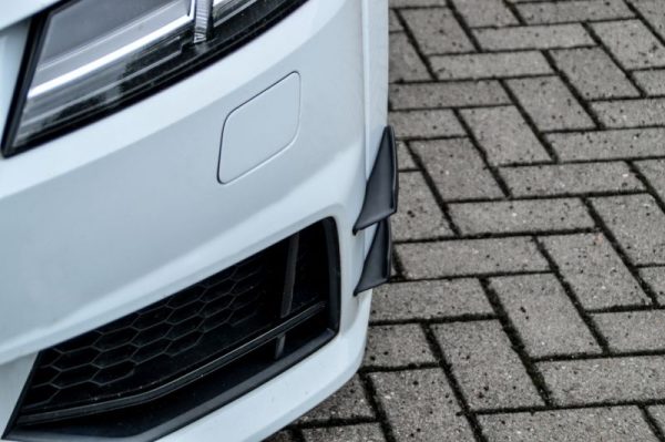 Front Bumper Side Flaps/ Fins/ Blades For Audi TT S-Line + TTS 8S 14-18 - Image 3