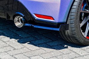 Performance Rear Bumper Side Flaps / Splitters For Toyota Yaris GR 20-24