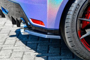 Performance Rear Bumper Side Flaps / Splitters For Toyota Yaris GR 20-24