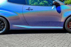 Black Gloss Performance Side skirts addons / Blades / diffusers / sill covers ForToyota Yaris GR 20-24