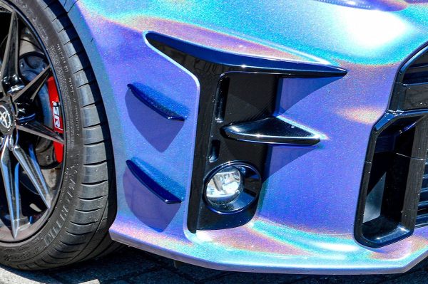 Front Bumper Side Flaps/ Fins/ Blades For  Toyota Yaris GR 20-24 - Image 3