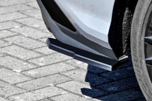 Black Gloss Performance Side skirts addons / Blades / diffusers / sill covers For Audi RSQ3 FN 2019+