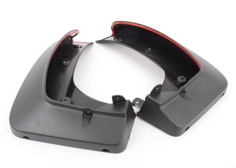 BMW GENUINE NEW F15 14-16 X5 SERIES 20' WHEELS MUD FLAPS SET PAIR REAR 82162302431