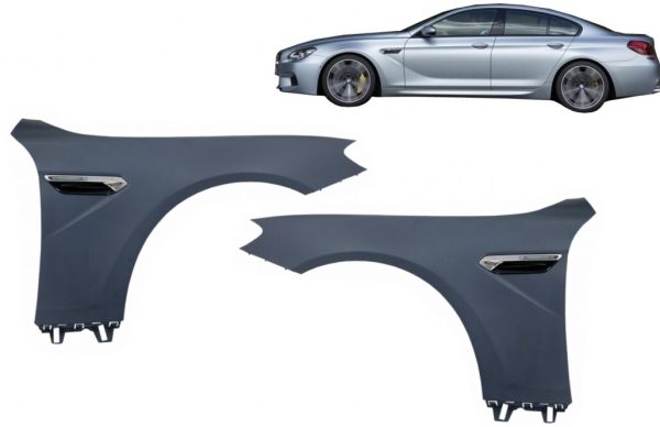 Front Fenders suitable for BMW 6 Series M6 F06 Grand Coupe F12 Cabrio F13 Coupe (2011-2017) - Image 9