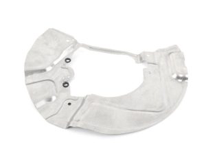 NEW GENUINE BMW 5 E60 FRONT BRAKE DISC BACK PROTECTION PLATE LEFT N/S 34116767647