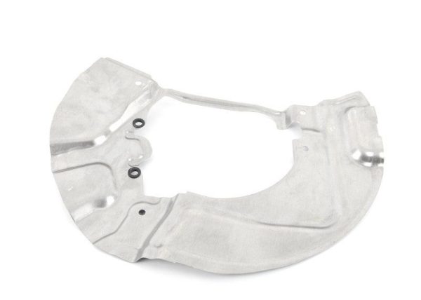 NEW GENUINE BMW 5 E60 FRONT BRAKE DISC BACK PROTECTION PLATE LEFT N/S 34116767647