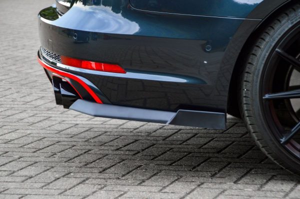 Black GLOSS Performance Rear Bumper Side Flaps / Splitters For  Audi S4 B9 15-19 - Image 2
