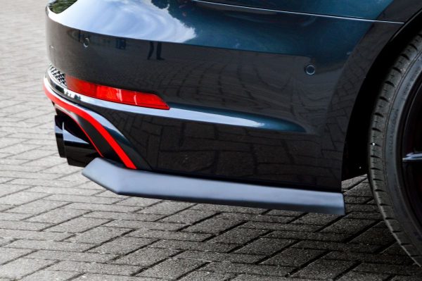 Black Gloss Performance Rear Bumper Side Flaps / Splitters For  Audi S4 B9 15-19 - Image 2