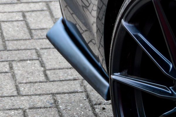 Black Gloss Performance Rear Bumper Side Flaps / Splitters For  Audi S4 B9 15-19 - Image 3