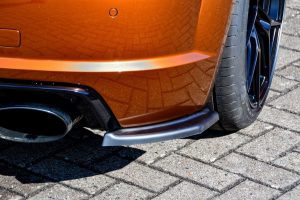Performance Rear Bumper Side Flaps / Splitters For Audi TT RS 8S pre-facelift 16-18