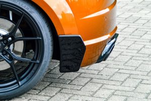 Performance Rear Bumper Side Flaps / Splitters For Audi TT with S-Line + TTS +TTRS 8S 2014-2018