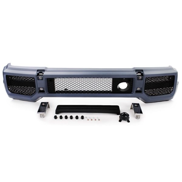 ANG G65 Look B-Design LED DRL Front Bumper For Mercedes G-Glass W463 89-18 - Image 9