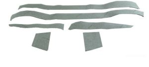 NEW GENUINE BMW 3 G20 G21 M PERFORMANCE DOOR STICKER FROZEN BLACK KIT SET 51142458194