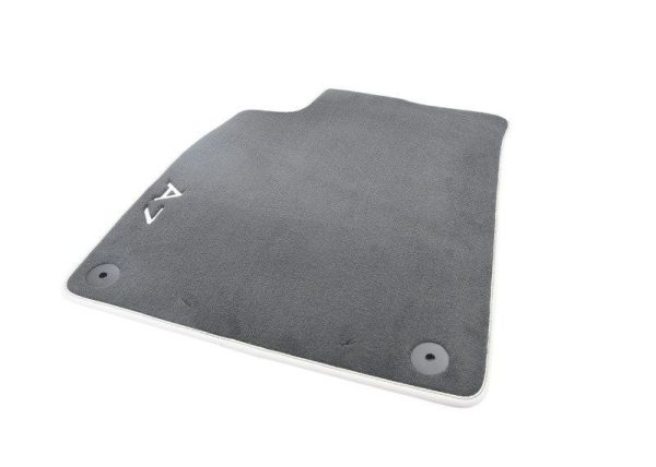 NEW GENUINE AUDI A7 11-18 FRONT & REAR PREMIUM BLACK TEXTILE FLOOR MATS LHD 4G8061270MNO - Image 5
