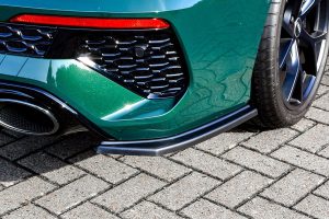 Performance Rear Bumper Side Flaps / Splitters For Audi RS3 8Y Sedan 2020+