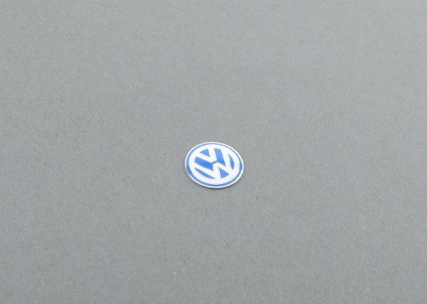 NEW GENUINE VW GOLF BORA JETTA PASSAT KEY FOB BADGE EMBLEM 14MM REPLACEMENT 3B083789109Z - Image 2