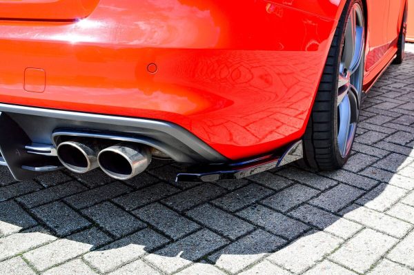 Performance Rear Bumper Side Flaps / Splitters For Audi S4 B8 11-15