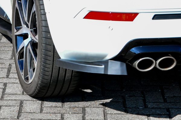 Black Gloss Performance Rear Bumper Side Flaps / Splitters For  Cupra Ateca 18-20 - Image 2