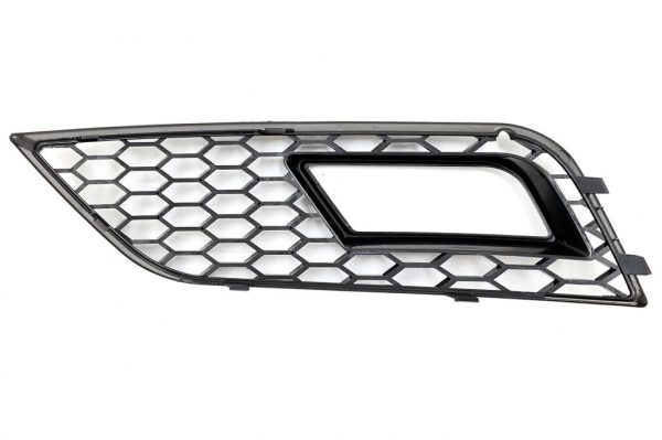 Fog Lamp Covers suitable for Audi A4 B8 Facelift (2012-2015) RS4 Design Black - Image 6