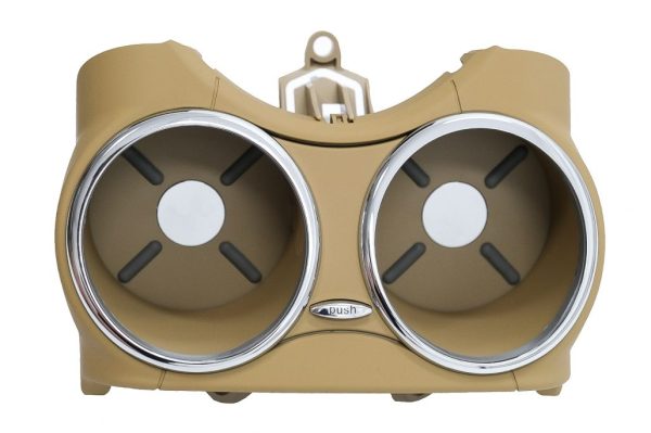 Front Dual Cup Holder suitable for Mercedes Benz CLS C219 W219 (2003-2010) Beige