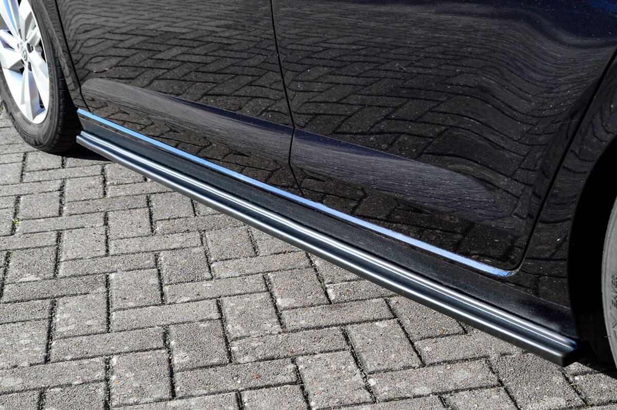 Performance Side skirts addons / Blades / diffusers / sill covers For VW Polo 6 2G (AW) 17-21 - Image 2