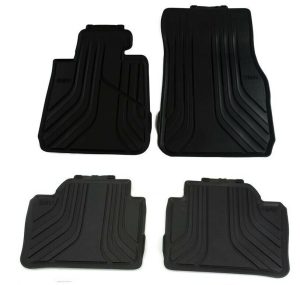NEW GENUINE BMW 3 SER F30 F31 F34 F80 M3 ALL WEATHER RUBBER FLOOR MATS LHD SET