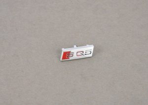 NEW GENUINE AUDI Q5 13-16 STEERING WHEEL SQ5 INSCRIPTION BADGE EMBLEM 8R0419685