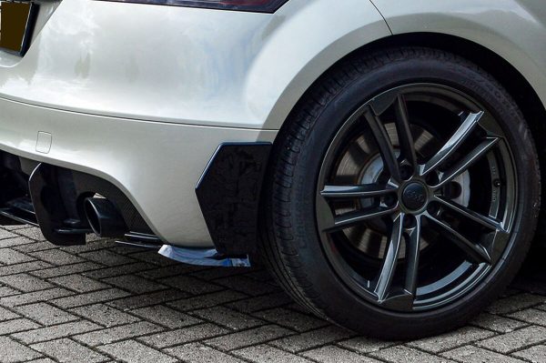 Performance Rear Bumper Side Flaps / Splitters For Audi TT with S-Line 8J 06-14
