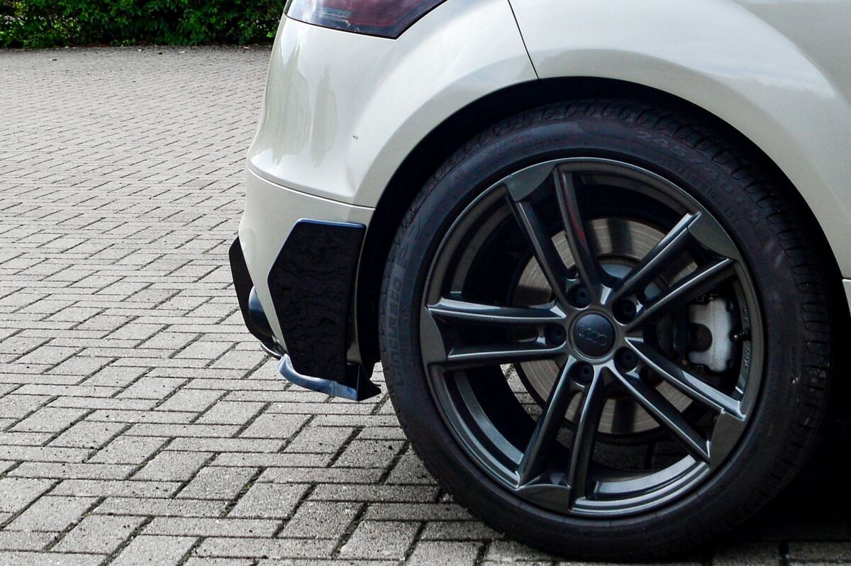 Performance Rear Bumper Side Flaps / Splitters For Audi TT with S-Line 8J 06-14 - Image 3