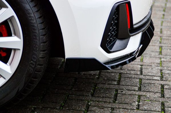 Black GLOSS Performance Rear Bumper Side Flaps / Splitters For Audi A1 GB S-Line 18-22 - Image 2
