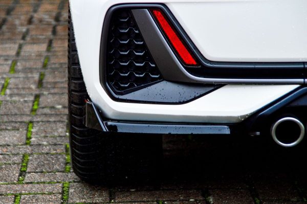 Black GLOSS Performance Rear Bumper Side Flaps / Splitters For Audi A1 GB S-Line 18-22 - Image 4