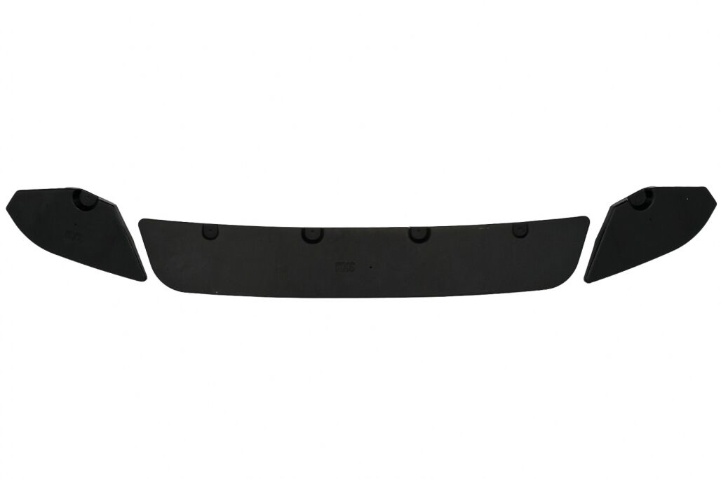 Front Bumper Spoiler Lip suitable for BMW X4 G02 (2018-Up) Piano Black - Image 6