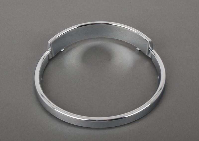 MINI NEW OEM R52 R50 R53 COOPER S ONE CONVERTIBLE FRONT NAVIGATION CHROME RING 51457132401 - Image 4